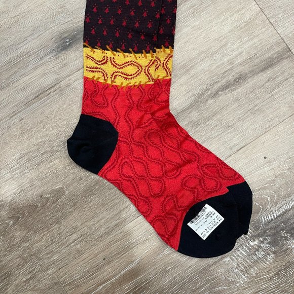 Vivienne westwood Knee high socks - squiggle patchwork - Picture 6 of 7